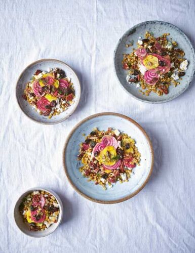 Sweet Potato and Harissa Salad